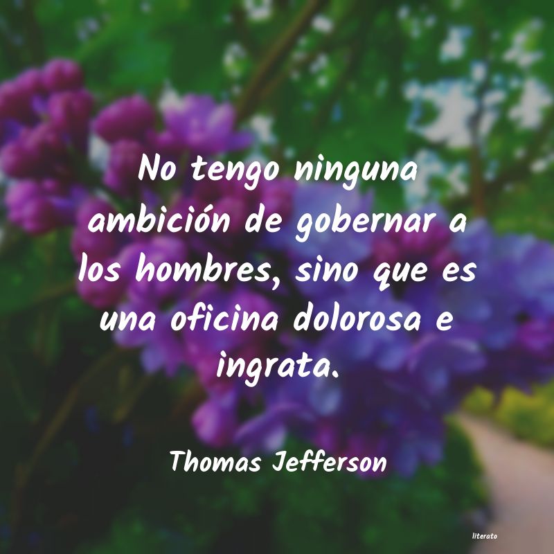 frases de Thomas Jefferson