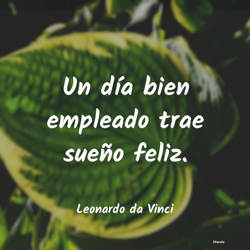 frases de Leonardo da Vinci