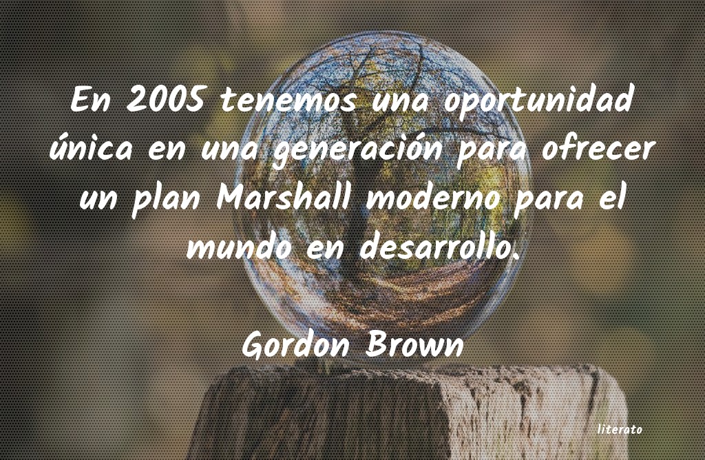 Frases de Gordon Brown