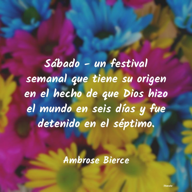 frases de Ambrose Bierce