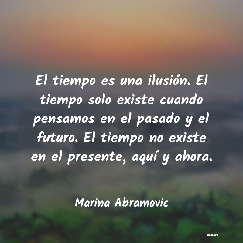 Frases de Marina Abramovic