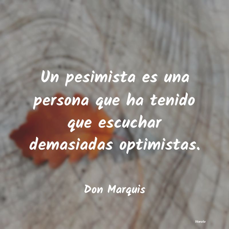 Frases de Don Marquis