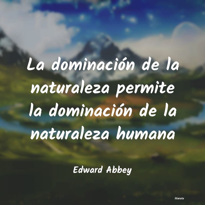 frases de Edward Abbey