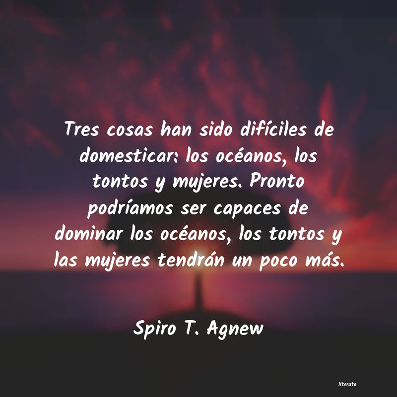 frases de Spiro T. Agnew