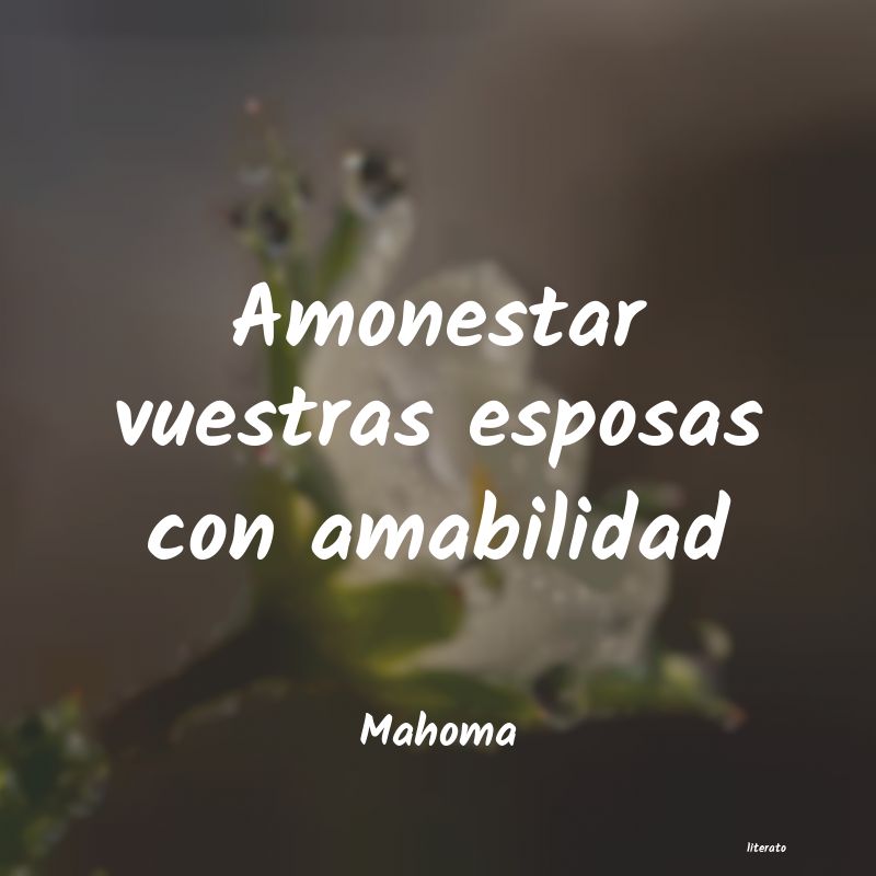 frases de Mahoma
