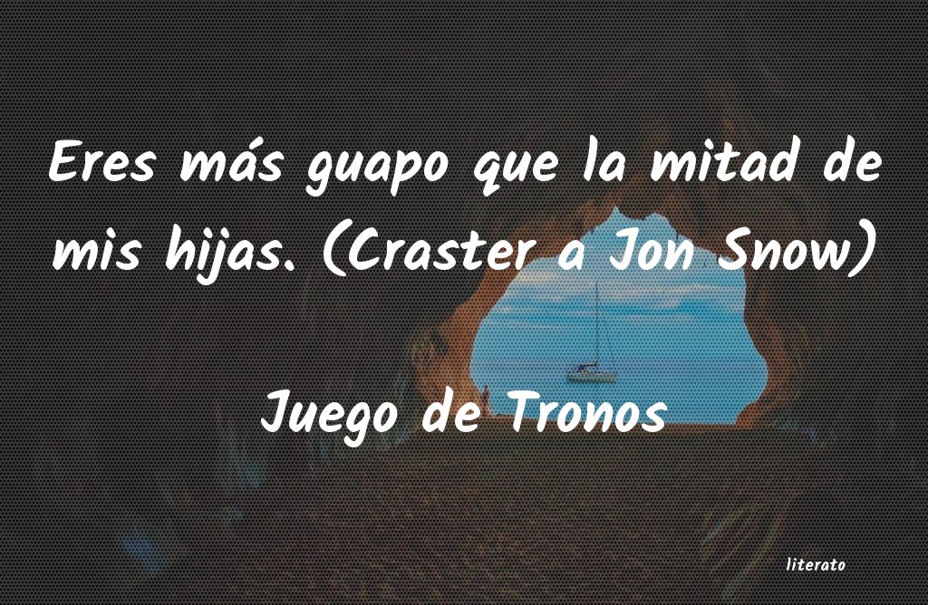 Frases de Juego de Tronos