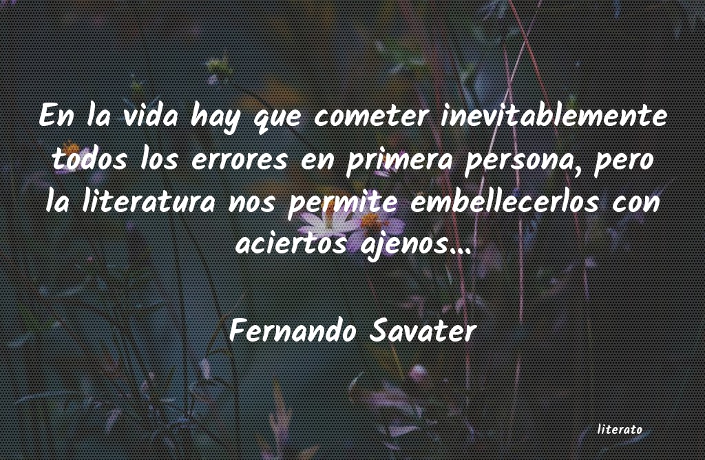 frases de Fernando Savater