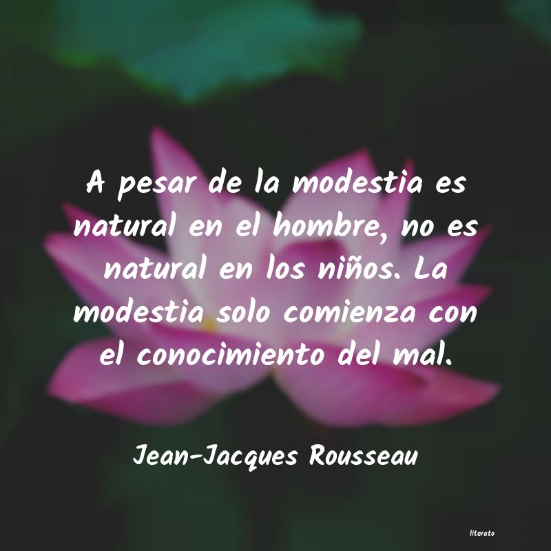 frases de Jean-Jacques Rousseau