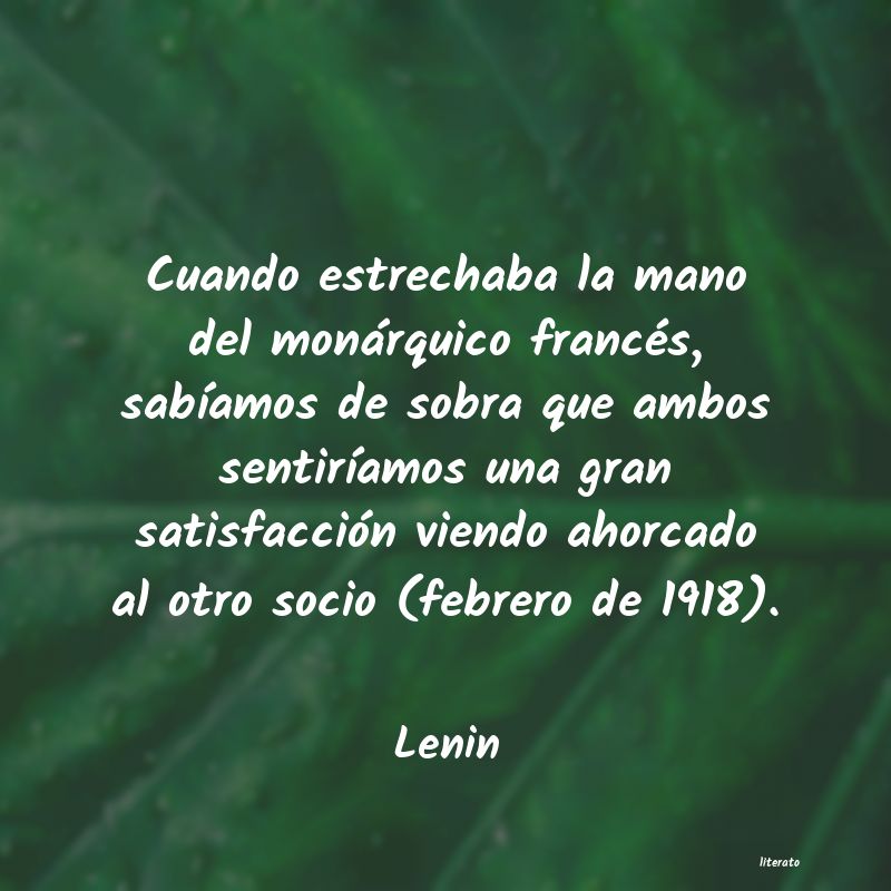 Frases de Lenin