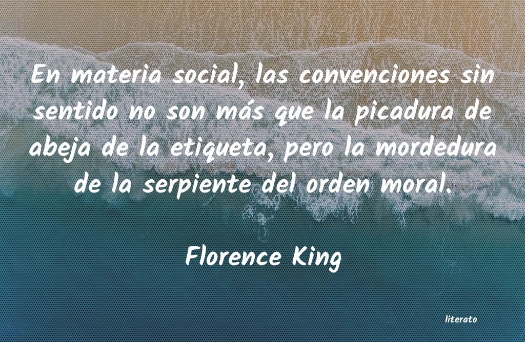 Frases de Florence King