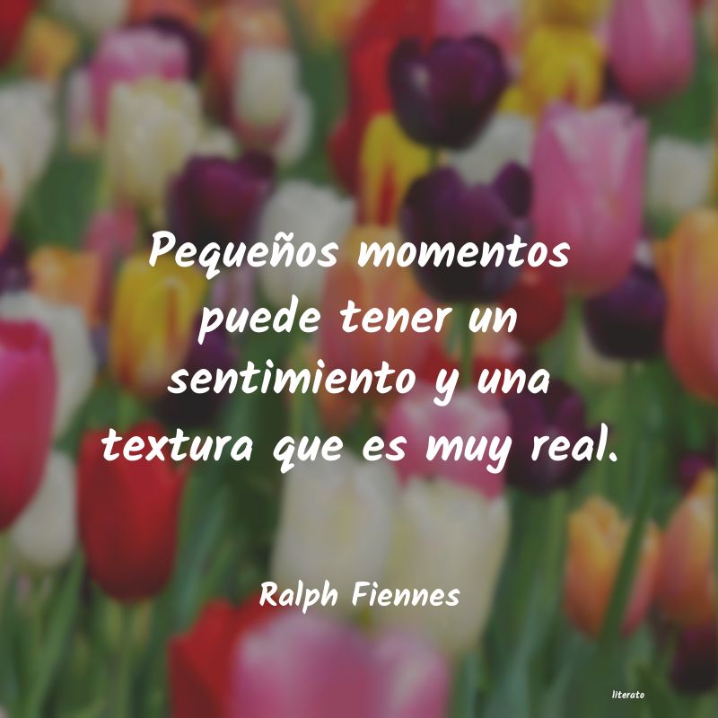 Frases de Ralph Fiennes