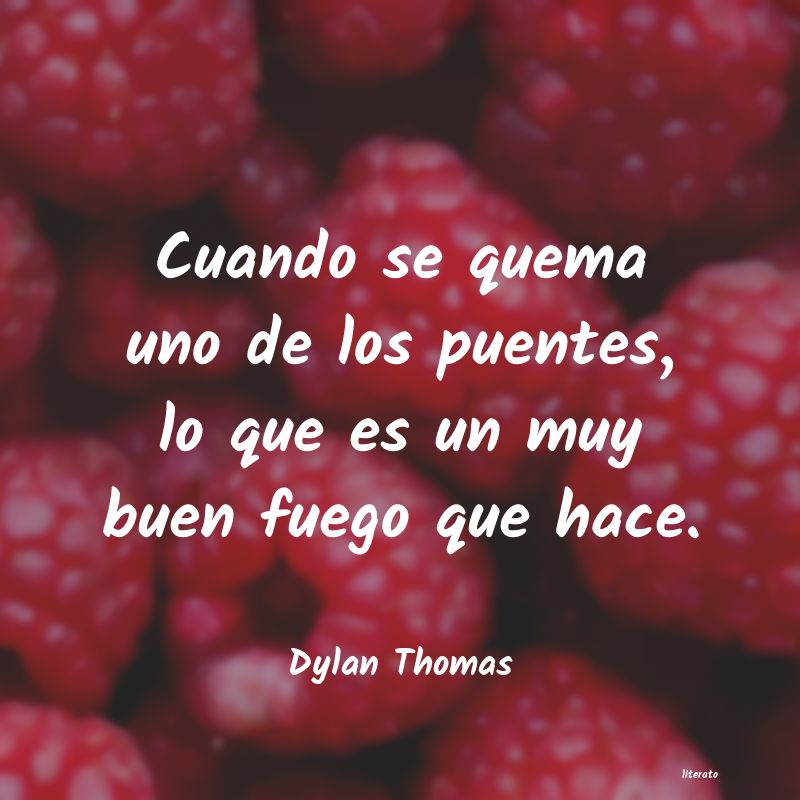 Frases de Dylan Thomas