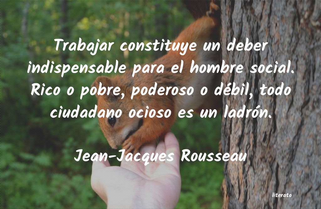 frases de Jean-Jacques Rousseau