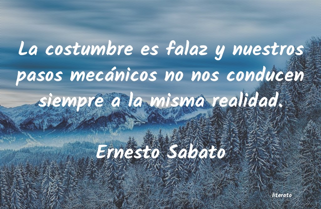 frases de Ernesto Sabato
