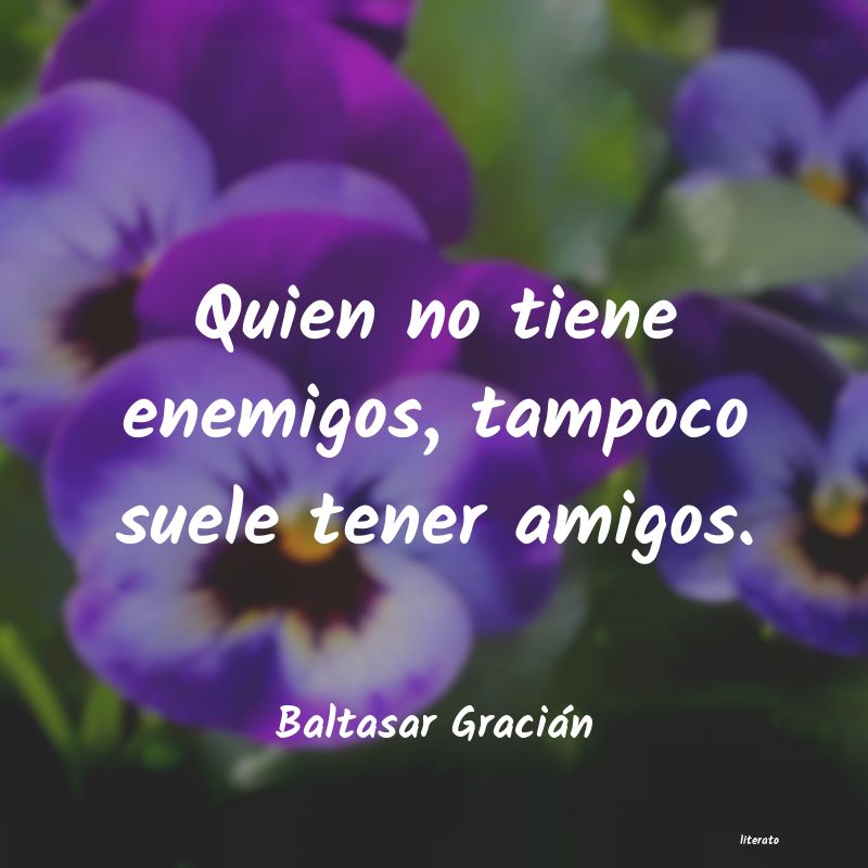 Frases de Baltasar Gracián