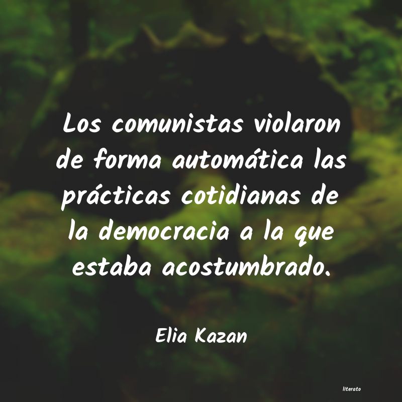 frases de Elia Kazan