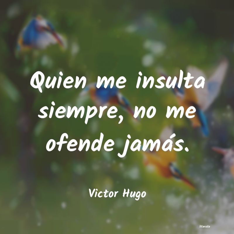 Frases de Victor Hugo