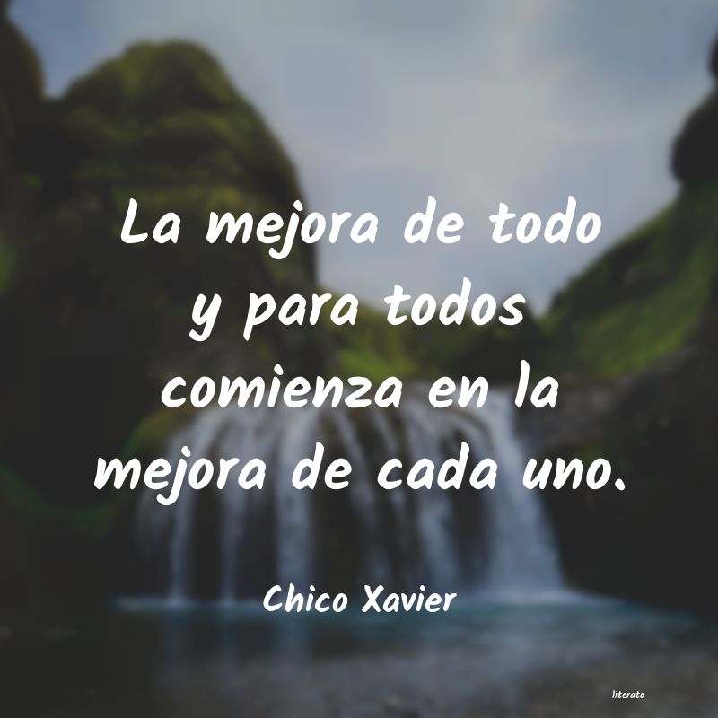 Frases de Chico Xavier