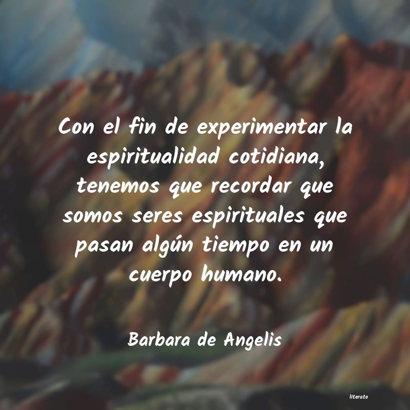 Frases de Barbara de Angelis