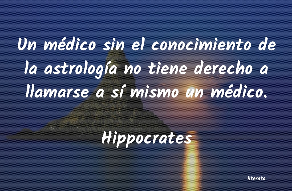 frases de Hippocrates