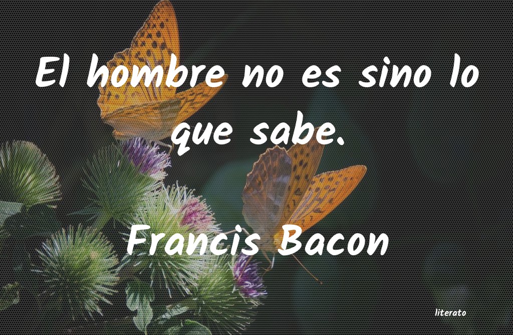 bacon y el pensamiento cientifico