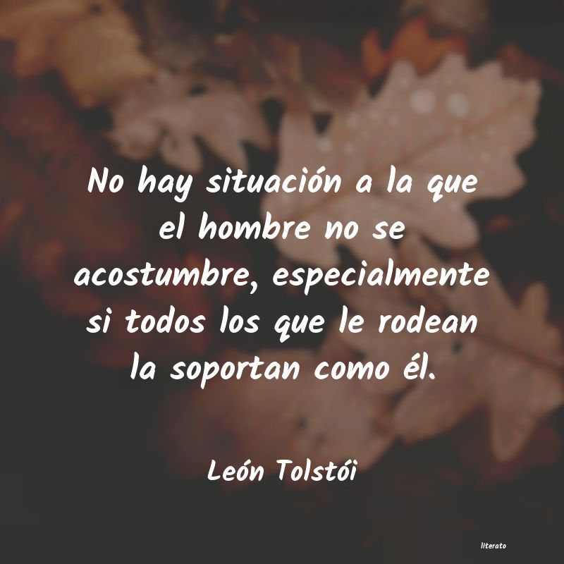 frases de León Tolstói