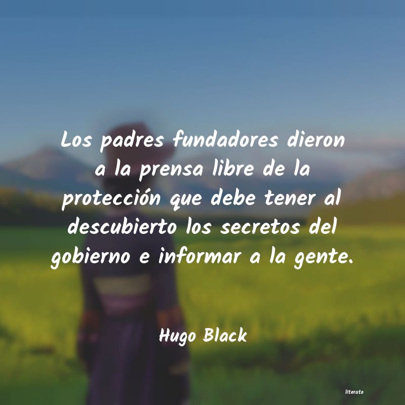 Frases de Hugo Black