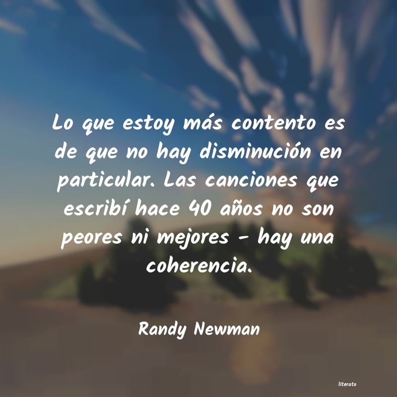 frases de Randy Newman