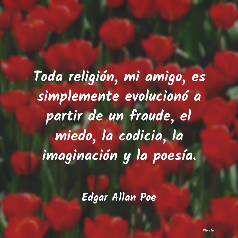 Frases de Edgar Allan Poe