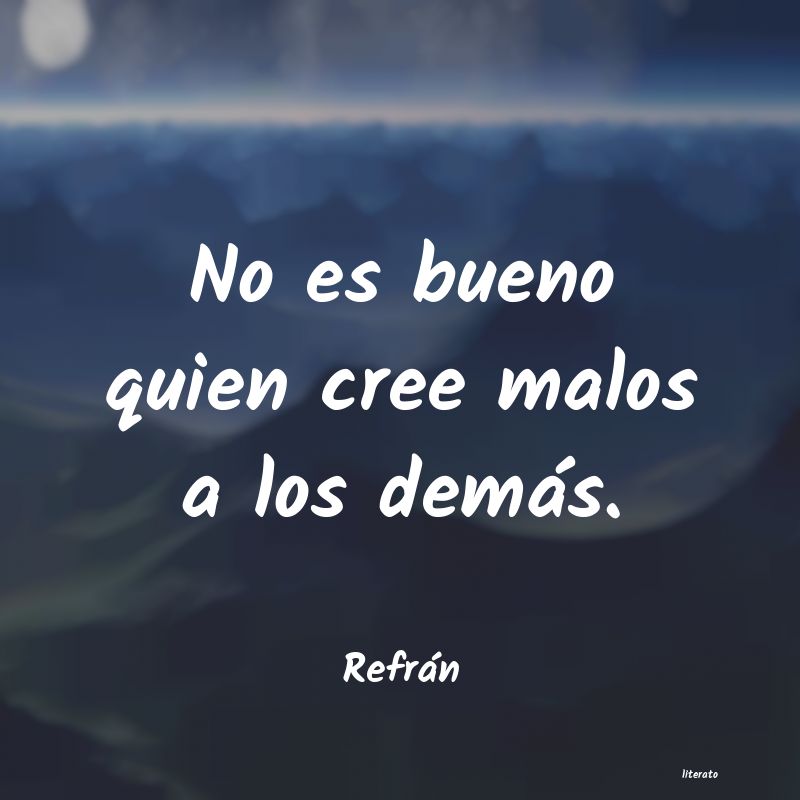 Frases de Refrán