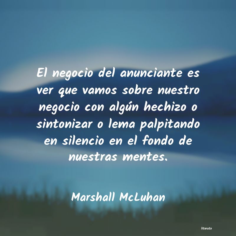 frases de Marshall McLuhan