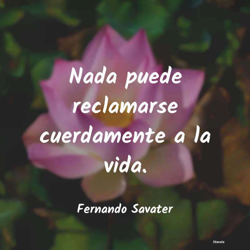 Frases de Fernando Savater