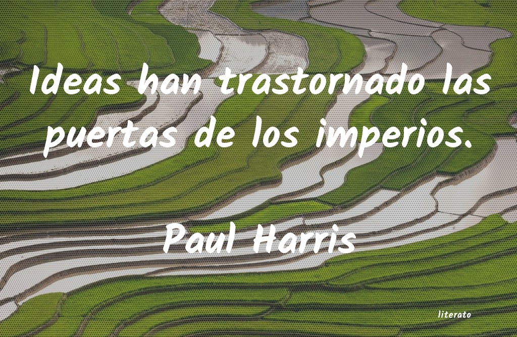 Frases de Paul Harris