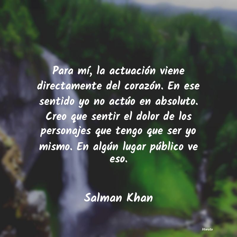 Frases de Salman Khan