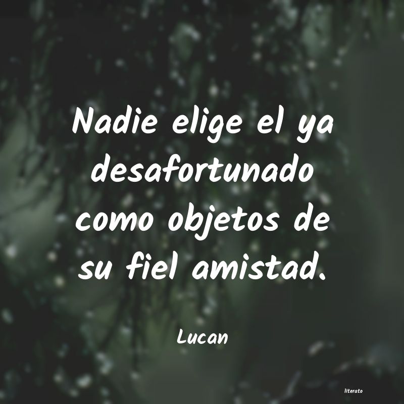 frases de Lucan
