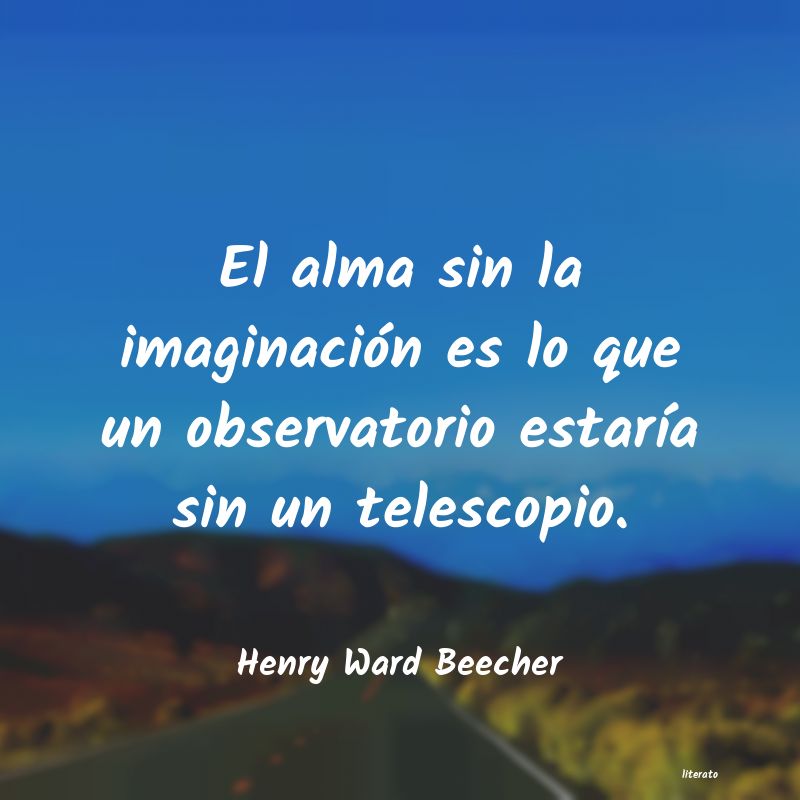 frases de Henry Ward Beecher