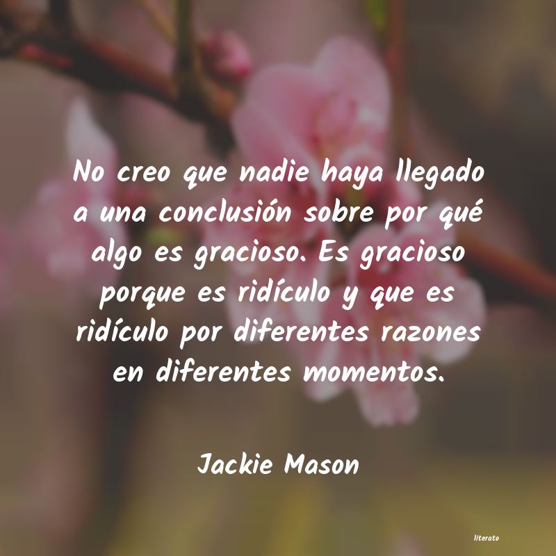Frases de Jackie Mason
