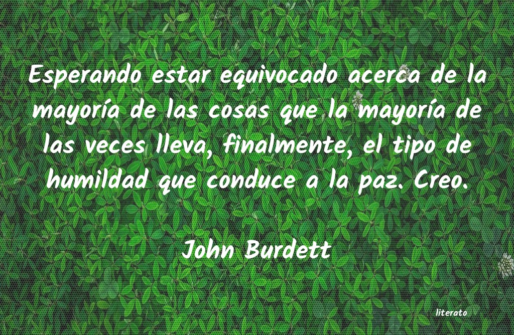 frases de John Burdett