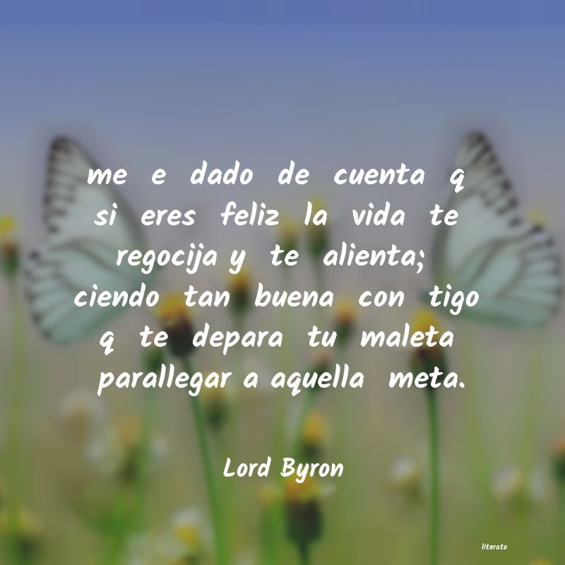frases de Lord Byron