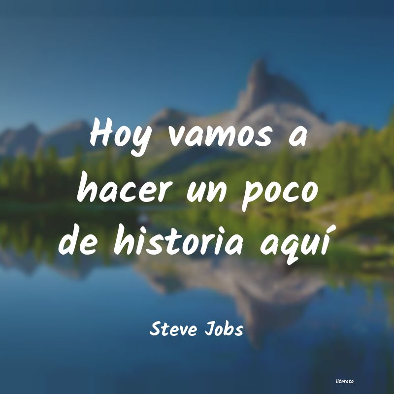 Frases de Steve Jobs