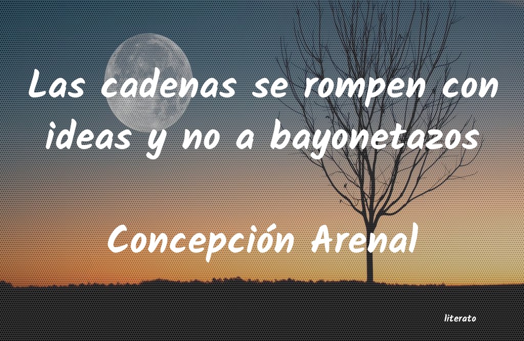 Frases de Concepción Arenal