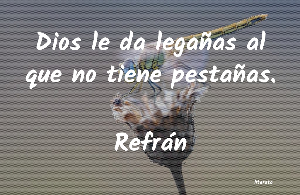 Frases de Refrán