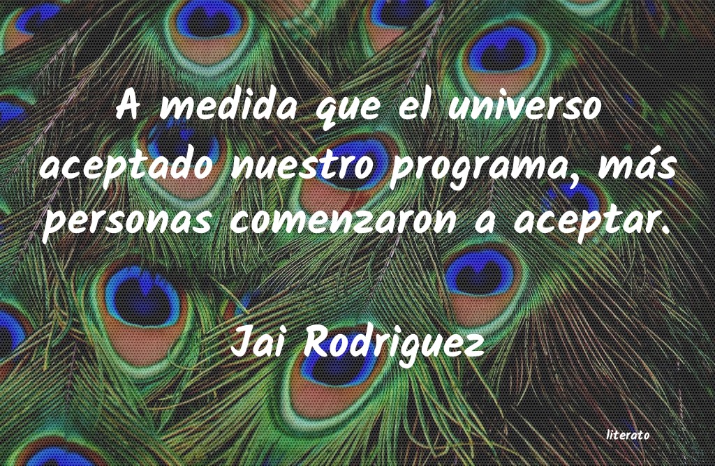 frases de Jai Rodriguez
