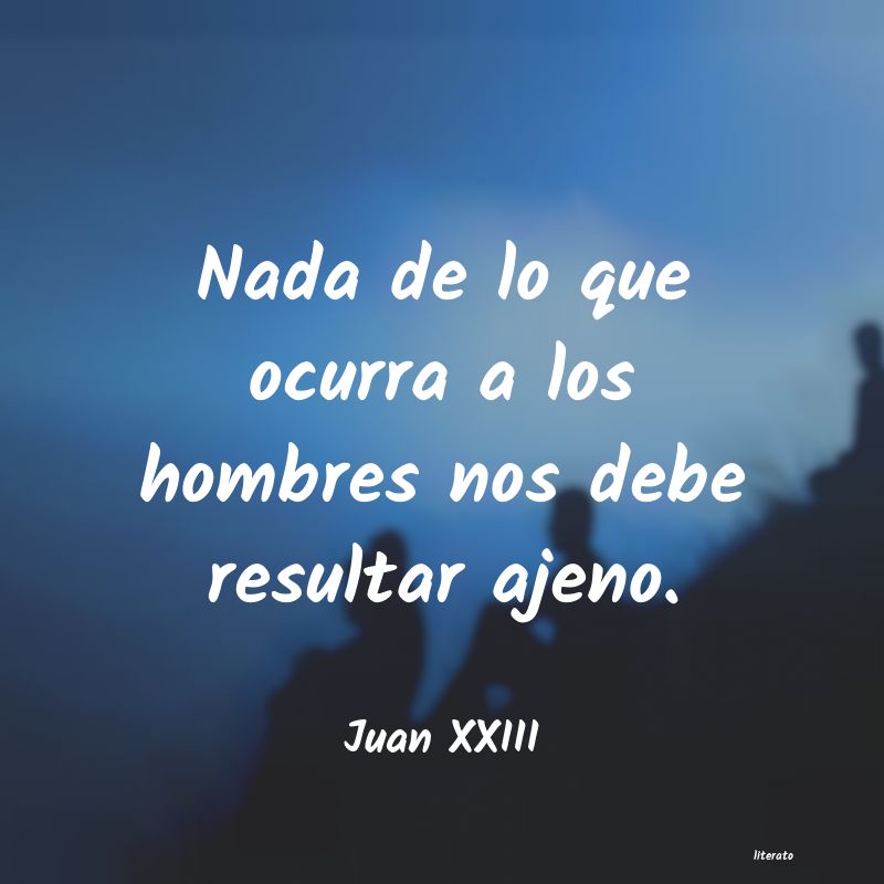 Frases de Juan XXIII