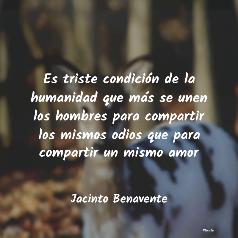 Frases de Jacinto Benavente