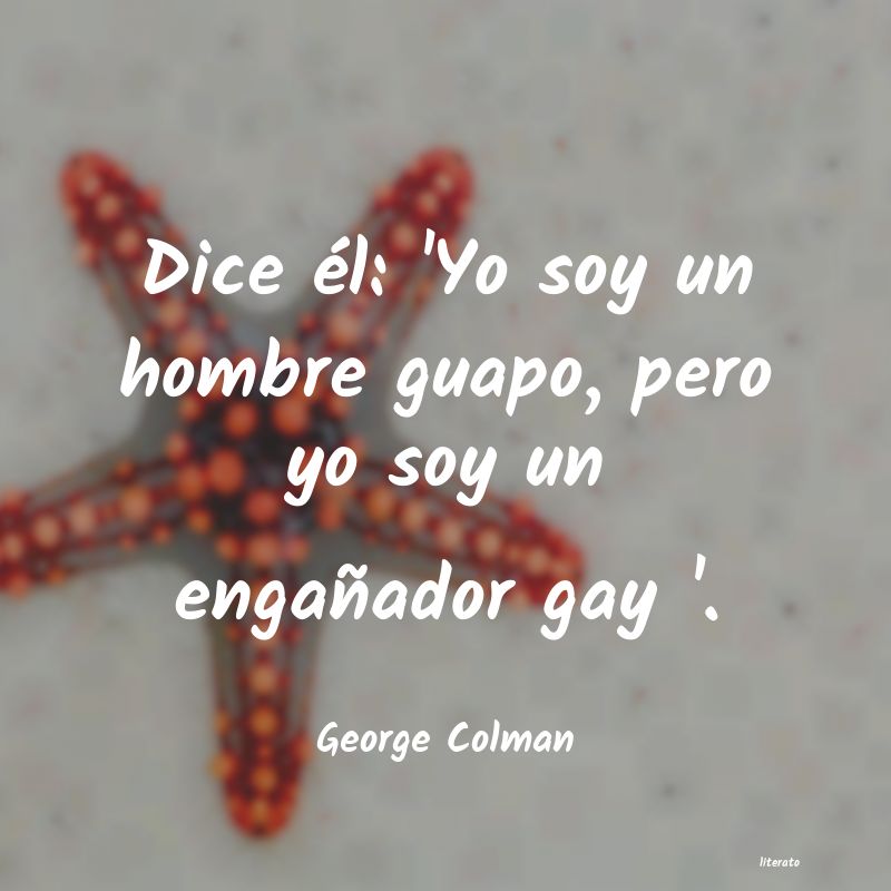 frases de George Colman