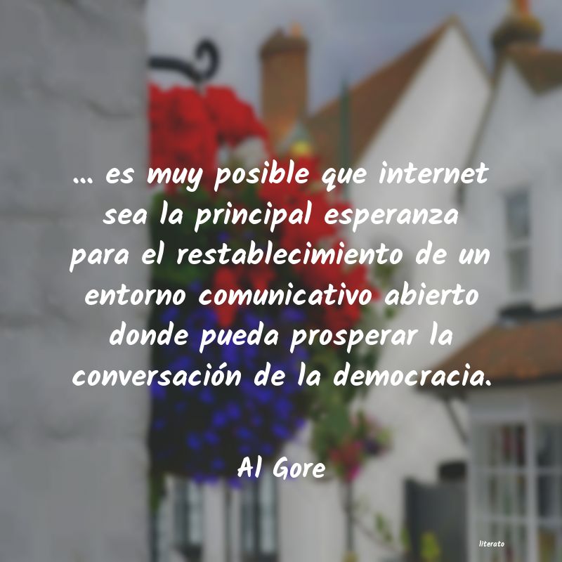 Frases de Al Gore