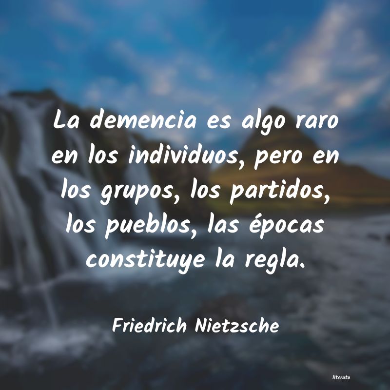 Frases de Friedrich Nietzsche