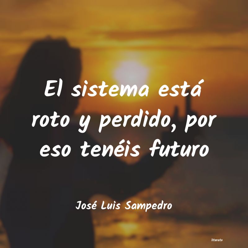 Frases de José Luis Sampedro