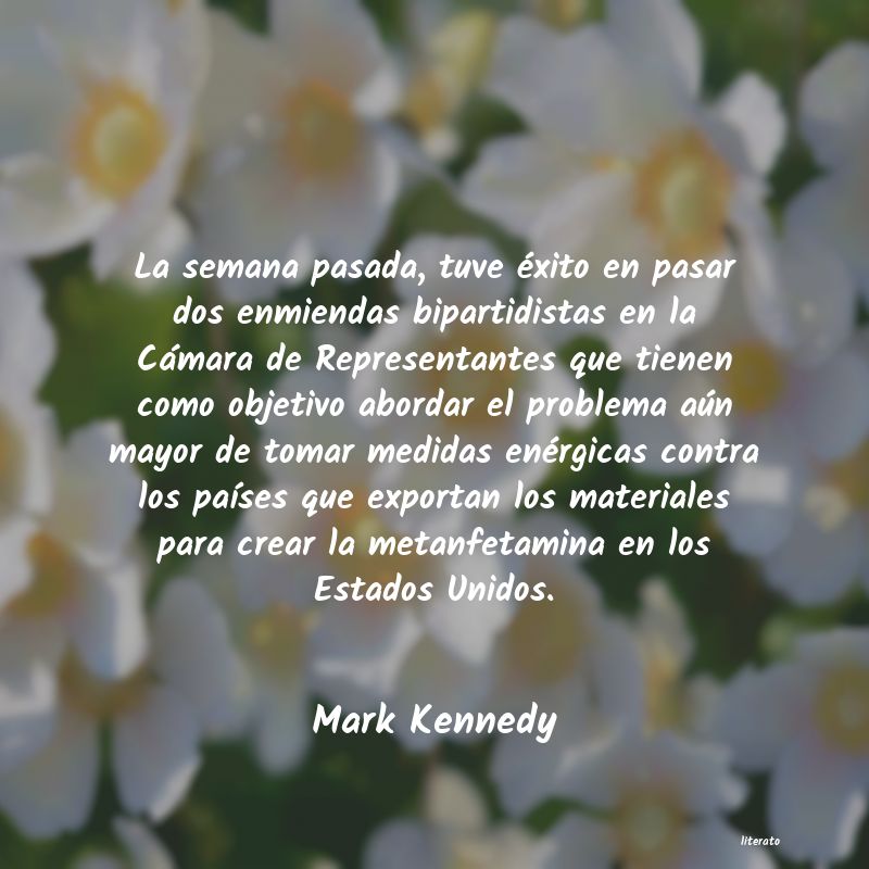 frases de Mark Kennedy